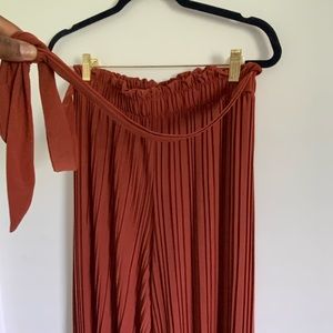 New Mix Terracotta Wide Leg Pants